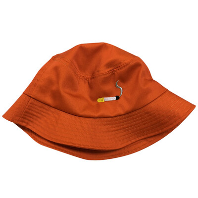 

Orange Unisex Summer  Hip Hop Bucket Fisherman Hat