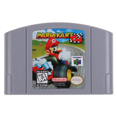 

For Nintendo 64 N64 Mario Smash Bros Zelda Video Game Cartridge Console Card 64 Bit Games English Language EU Version Mario Kart