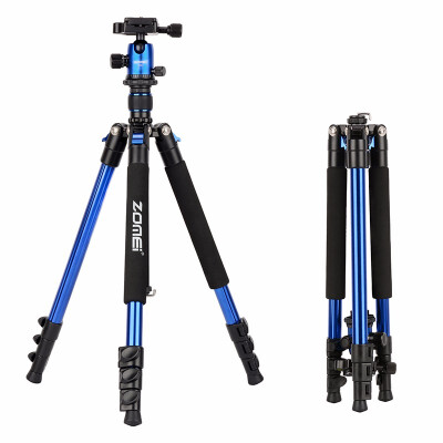 

Zomei Q555 Lightweight Alluminum Alloy Camera Tripod with 360 Degree Ball Head 14" Quick Release Plate for Canon Nikon Sony Sam