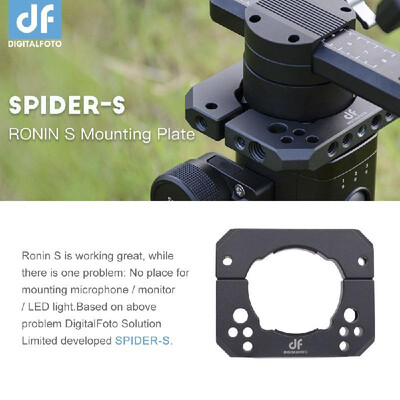 

DF DIGITALFOTO SPIDER- Mounting Plate Clamp with 14 38 Inch Screw Mount for Ronin  Zhiyun Crane 2 3 Axis Gimbal Mouning Microp