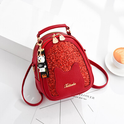 

Summer small bag Korean fashion ladies Joker shoulder Messenger bag backpack student bag tide