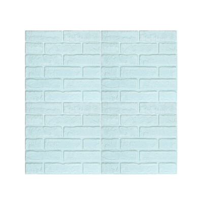 

〖Follure〗3D Wall Paper Brick Stone Rustic Effect Self-adhesive Wall Sticker Home Decor