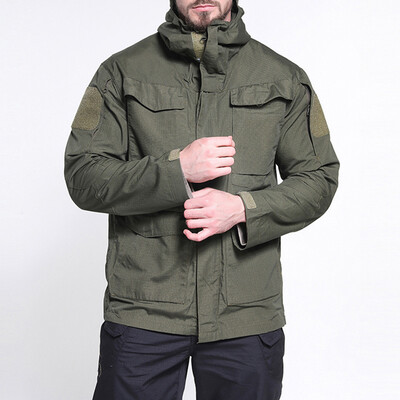 

Toponeto Fashion Mens Windproof Warm Outdoor Sports Hooded Jacket Coat