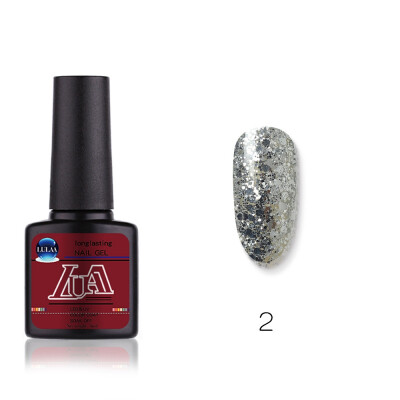 

Sequin Gel Nail Polish Long-lasting Shiny Drying Nail Polish Luminous Shimmer Nail Art Gel