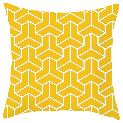 

〖Follure〗Pineapple Leaf Yellow Pillow Case Sofa Car Waist Throw Cushion Cover Home Decor