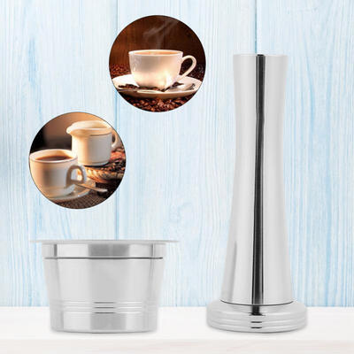 

Greensen Coffee Capsule Tamper Coffee Refillable Coffee Machine Filter Tool Set for Caffitaly