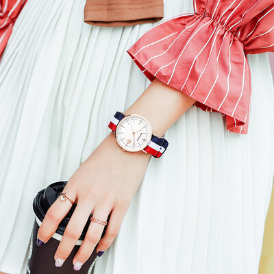 

Watch female student waterproof girl high school students college wind junior high school middle school Korean version of the