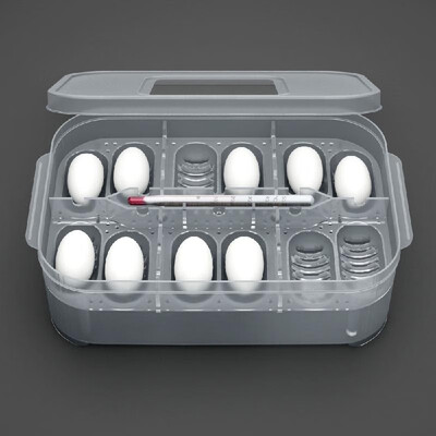 

Reptile Egg Tray Reptile Egg Box Reptile Breeding Box Reptile Incubation Box Suitable for Hatching Snake Lizards Reptiles with The