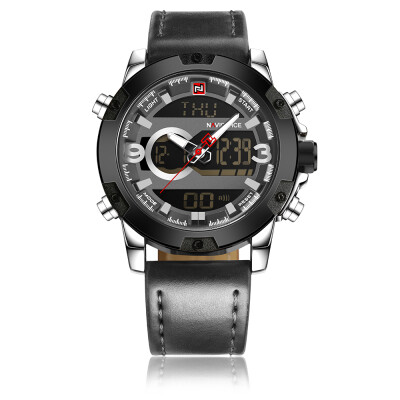 

Naviforce 9097 Men\s Dual Display Luminous Multifunctional Waterproof Sports Watch