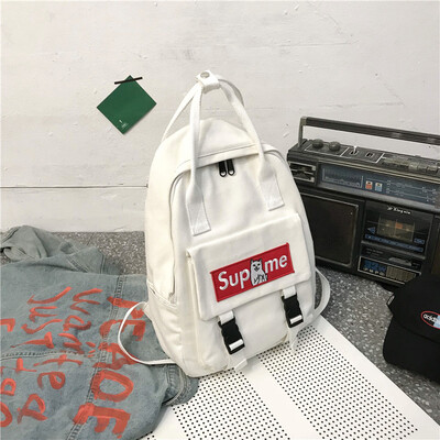 

Junior high school bag female Korean version of high school inwind college students shoulder bag male Sen department hundred backp