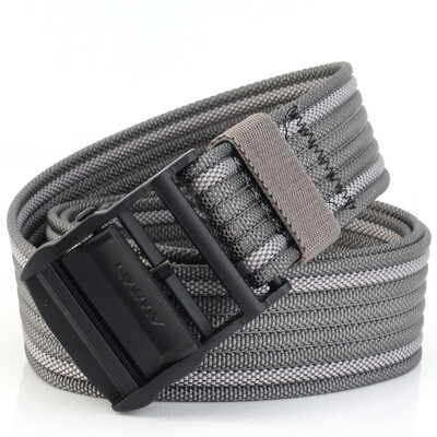 

Unisex belt Stripe Color Nylon Automatic Buckle Men belt fashion Alloy buckle Outdoor Multifunction Casual Men&Women belt