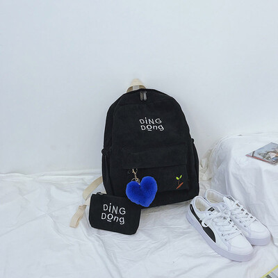 

Ancient sense of girl bag hundred campus girl Korean version of high school junior high school students small fresh light core vel
