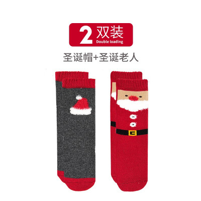 

0-3-year-old baby thick cotton socks baby warm stockings new boys&girls autumn&Winter Christmas socks