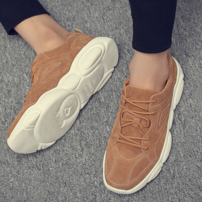 

Mens shoes summer 2019 new leather breathable casual shoes ins super fire shoes trend small white shoes mens shoes