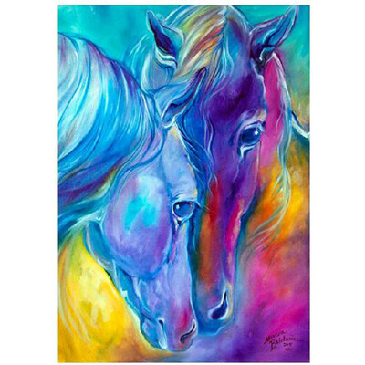 

〖Follure〗5D Embroidery Paintings Rhinestone Pasted DIY Diamond Painting Cross Stitch
