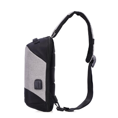 

Multi-function Large Capacity Charge Travel Security Bag Anti-theft Shoulder Bags USB Charging Package Outdoor Shoulder Bag Anti