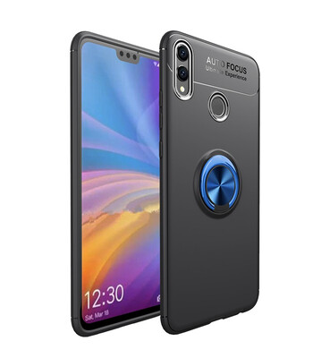 

Finger Ring Stand Case Huawei Honor 8X X8 Magnetic Car Mount Case Huawei Honor 8X JSN-L21 Soft TPU Cover
