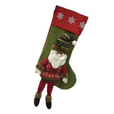 

Tailored 1PC Christmas Small Socks Ornament Hanging Pendant Embellishment Decoration