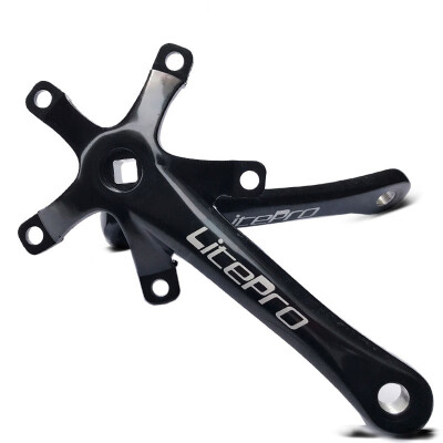 

Aluminum Alloy 170mm Crank Arm Square Crankset Bike Bicycle Black Mountain