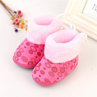 

Kids Baby Girls Boys Snow Boots Toddler Infants Anti Slip Winter Autumn Warm Fleece Shoes Zipper Prewalker 6-12M