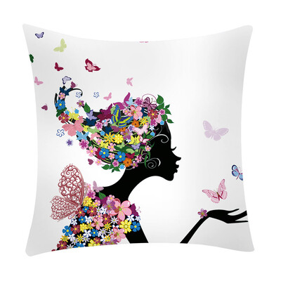 

〖Follure〗Print Pillow Case Polyester Sofa Car Cushion Cover Home Decor