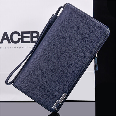 

Tailored Men Long Wallet Casual Multi-function Clutch Bag Card Package Multi-card Holder