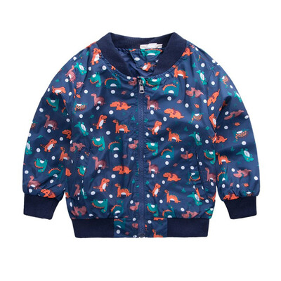 

Jacket Kids Cute Dinosaur Baby Outerwear Coat Boys Girls Kids Children Clothing