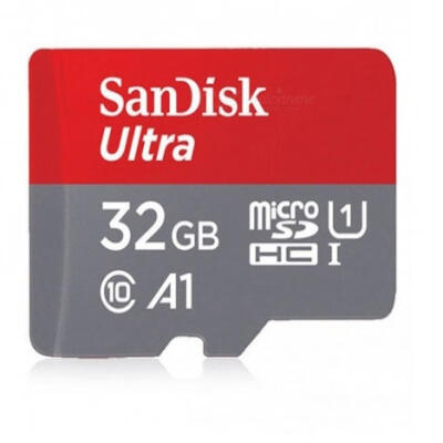 

Sandisk Ultra 32GB Micro SD HC UHS-I Card - 98MBs U1 A1 For Samsung HuaWei XiaoMi Android Mobile Digital