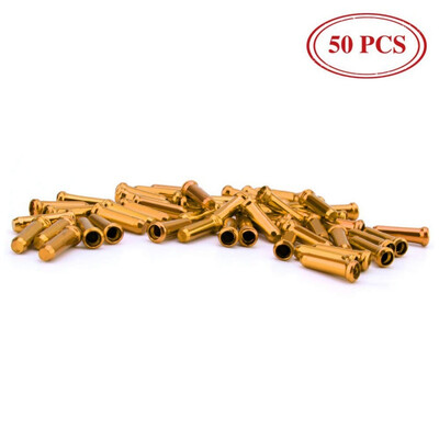 

New Hot 50pcs Repair Tool Bicycle Parts Brake Shifter Derailleur Inner Cable End Cap Crimps Multifunction Accessory