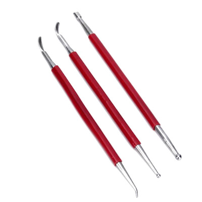 

3pcs Professional Clay Tool Art Alloy Craft Engarving Pen DIY Hobby Utility Kit Pottery Cutter