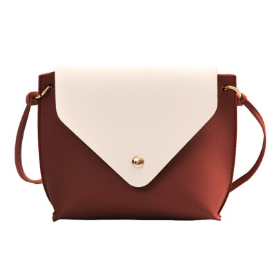

Maison Fabre Shoulder Bag Hip Hop Hit Color Leather Shoulder Bag Women Messenger Bag Women Satchel Tote Crossbody Bag Women 2019