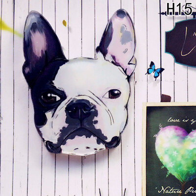 

Charm Pet Dogs Pendant Badge Decorated Pins Cartoon Cute Brooches Phone Shell Paste Dual Use To Act Role Of Men And Women Gift