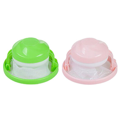 

Gobestart Home Floating Lint Hair Catcher Mesh Pouch Washing Machine Laundry Filter Bag