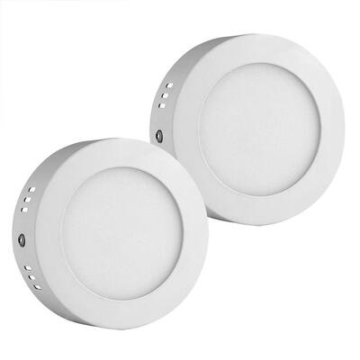 

Household 2pcs 6W LED Mounted Ceiling Down Panel Light White Bathroom Lamps