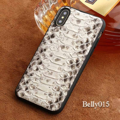 

Leather phone case iPhone5 6 7 8s plus protective case high-grade python leather all-inclusive for x xs max xr phone case