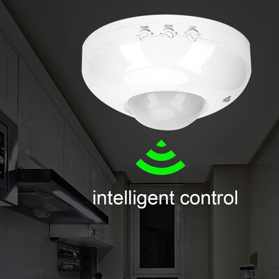 

Infrared Light Switch110V-240V Adjustable Body Motion Movement Ceiling Infrared Sensor Detector Light Bulb SwitchInfrared Sensor