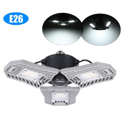 

AC85V-265V 60W Energy-Saving Deformable Lamp LEDs Motion Sensor Light for Factory Workshop Warehouse Garage Exhibition Hall Stadiu