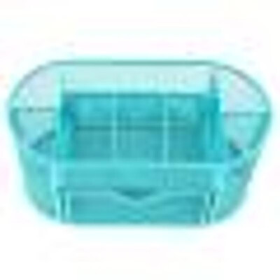 

Multifuction 9 Cells Metal Black Mesh Desktop Office Pen Pencil Holder