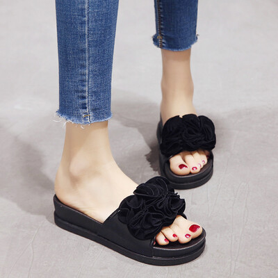 

Summer 2018 slippers womens shoes flat shoes flat heel sandals fashion slippers Korean womens shoes tide