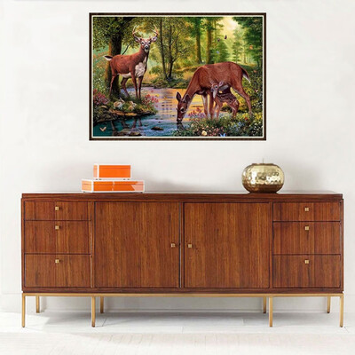 

Siaonvr 5D Embroidery Paintings Rhinestone Pasted DIY Diamond Painting Cross Stitch