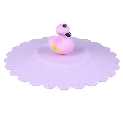 

Silicone Cartoon Cup Cover Creative Anti-Dust Sealing Coffee Lid Caps
