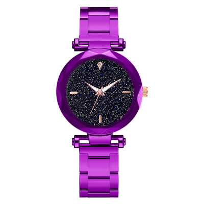 

Star watch steel belt quartz watch business meeting simple ladies quartz watch