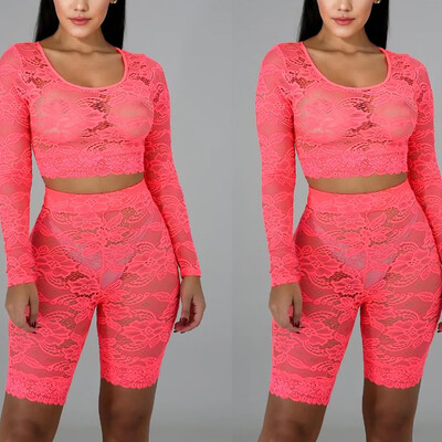 

Women Crop Top Short Pants Bodycon Evening Party 2 Piece Set Jumpsuit Romper