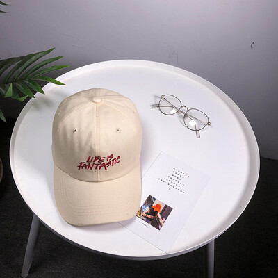 

Hat female spring&summer Korean version casual cap with sun visor Street couple outdoor sports baseball cap male trend