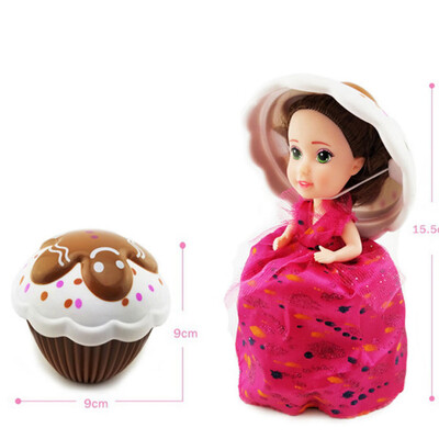

YIWULACup Cake Doll Play House Childrens Toy Cake Mini Surprise Doll Magic Gift Toy