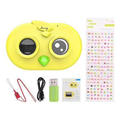

Cute Kids Children Camera 12MP 1080P Full HD Mini Digital Camera 20 Inch IPS HD Screen with Continuous Shooting Motion Detection