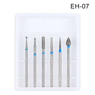 

Gobestart Nail Polishing Head Nail Tool Set 6 Sticks Nail Polisher Accessories 6pcs