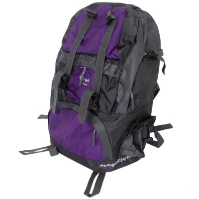 

50L Waterproof Outdoor Sport Hiking Camping Travel Backpack Nylon Bag Purple