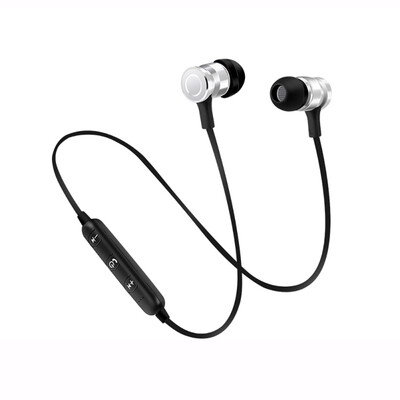 

In-ear Wireless Earphones Portable Neck Hanging Earphone Metal Magnetic for S6 Sports Bluetooth Headset Stereo for CIRCE S6-6