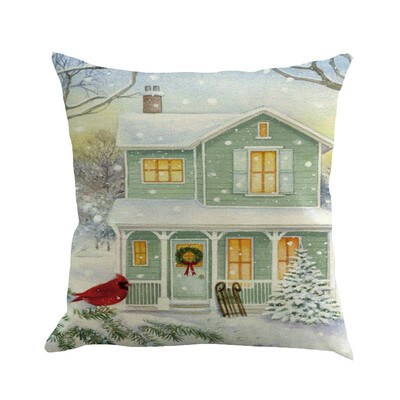 

〖Follure〗Christmas Pillow Cover Pillowcases Decorative Sofa Cushion Cover 45x45cm